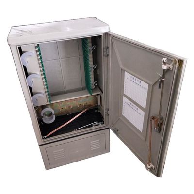 Qualità  FC SMC Fiber Optic Cabinet FDH Outdoor Fiber Distribution Cabinet 144 Core fabbrica
