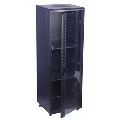 Qualità  37U Floor Standing Server Rack Cabinet SPCC IP20 Cold Rolled Steel fabbrica
