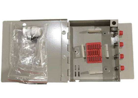 Qualità  FTTH Mini Wall Mount Fiber Optic Terminal Box 8Port SC / LC / ST / FC fabbrica