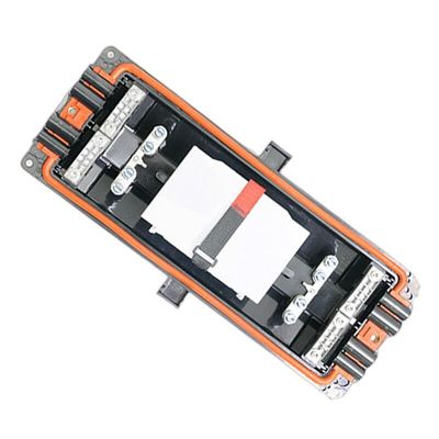 Tipo in-linea 4 chiusura unita di sigillatura meccanica 96core Fosc del cavo a fibre ottiche del porto