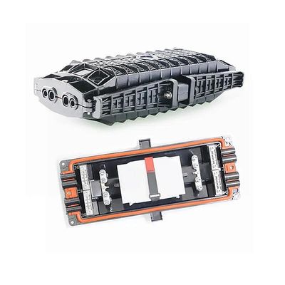 Tipo in-linea 4 chiusura unita di sigillatura meccanica 96core Fosc del cavo a fibre ottiche del porto