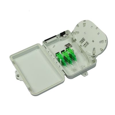luce a fibra ottica Grey For Telecom dello Sc APC/UPC MP SX PC+ABS della scatola terminale 6Port