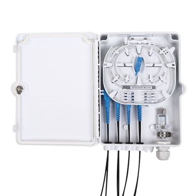 8Port supporto a fibra ottica di Palo della parete dello Sc del livello MP di protezione della scatola terminale IP-66