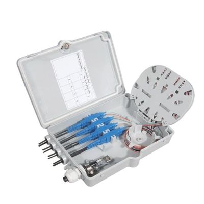 8Port supporto a fibra ottica di Palo della parete dello Sc del livello MP di protezione della scatola terminale IP-66