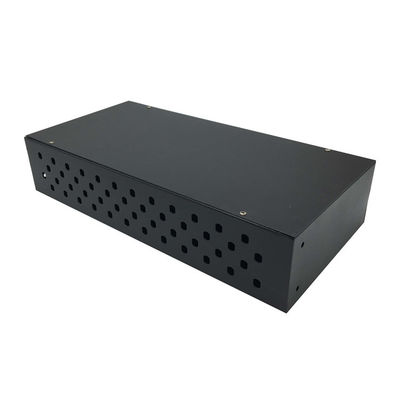 Lamini a freddo l'adattatore spesso a fibra ottica del quadro d'interconnessione dello scaffale d'acciaio 0.8mm 2U FC