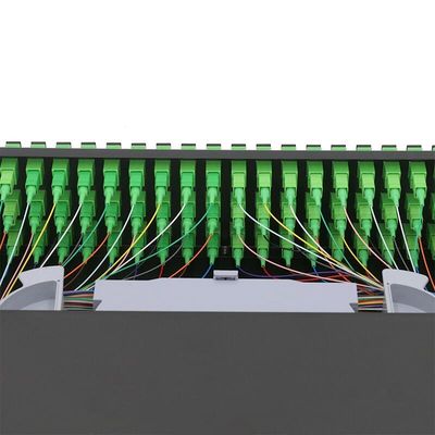 Quadro d'interconnessione di fibra a 19 pollici del centro di recinzione ODF 72 del supporto di scaffale 2U che fa scorrere tipo
