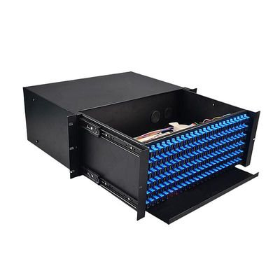 Quadro d'interconnessione di fibra di fibra ottica dell'interno del supporto di scaffale di distribuzione 144core 19