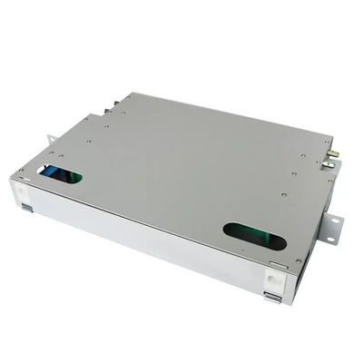 quadro d'interconnessione di fibra del centro di pagina di distribuzione del supporto di scaffale del quadro d'interconnessione di 1U ODF 12 MP