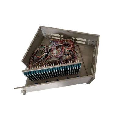 il quadrato a fibra ottica del supporto di scaffale del quadro d'interconnessione 3U 288Core LC oscilla fuori lo stile