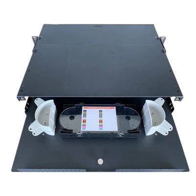 supporto di scaffale duplex di recinzione della fibra dello Sc dei quadri d'interconnessione di 2U MPO MTP APC