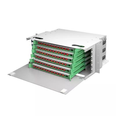 Pagine di distribuzione ottiche a 19 pollici a 19 pollici del quadro d'interconnessione di FTTH CATV ODF FC FC