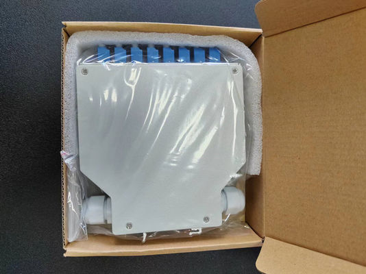 24 contenitori terminali di ferrovia a fibra ottica di baccano del centro con 12 pc Lc/Apc Aadapter duplex
