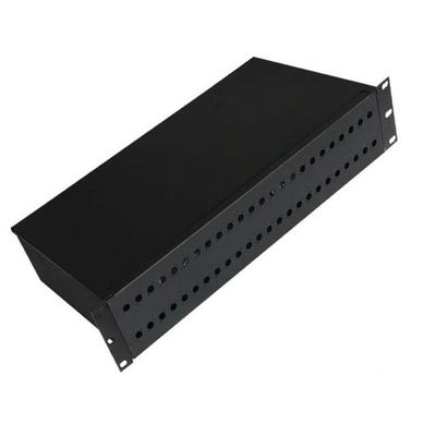 Il pannello componenti elettrici a fibra ottica fisso di ODF 2U tormenta il quadro d'interconnessione montato