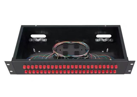adattatore di fibra ottica di Fc del supporto di scaffale di recinzione della scatola del pannello componenti elettrici 2U