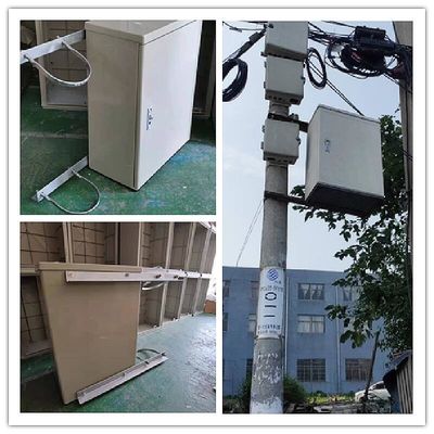 L'incrocio della fibra di SMC collega il contenitore di metallo 288core FDT del Governo FTTH della via