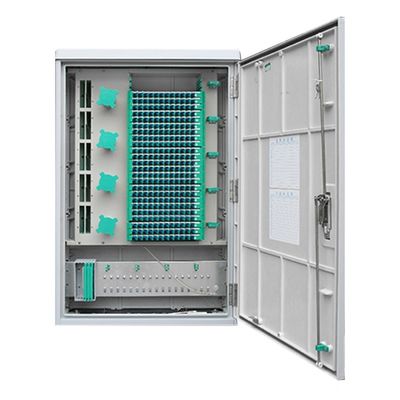 L'incrocio della fibra di SMC collega il contenitore di metallo 288core FDT del Governo FTTH della via