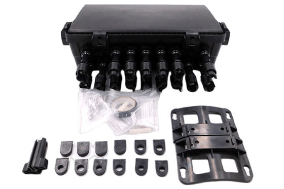 Sc a fibra ottica impermeabile IP68 2 della scatola terminale di FTTB IN 2OUT 48Core 16Port