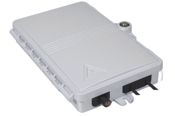 Morsettiera in fibra ottica a 2 porte FTTH per PC da esterno/interno Materiale ABS grigio chiaro
