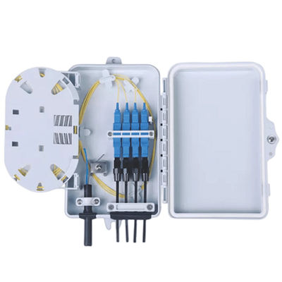 lo Sc a fibra ottica MP semplice della scatola terminale 4Port cabla IP-66 impermeabile bianco