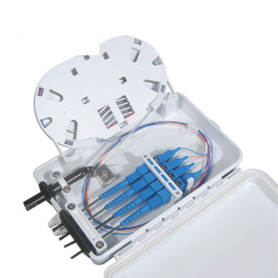 lo Sc a fibra ottica MP semplice della scatola terminale 4Port cabla IP-66 impermeabile bianco