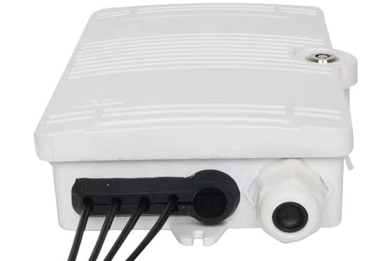 Sc a fibra ottica UPC SX MP IP66 bianco della scatola terminale 4Port per la telecomunicazione