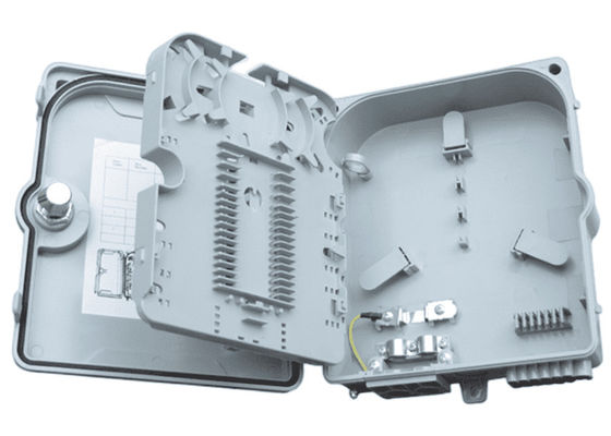 Scatola terminale a fibra ottica 12Port SC/LC/ST/FC IP-66 UPC/APC FTTH grigio chiaro