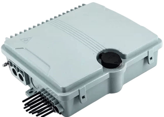 Scatola terminale a fibra ottica 12Port SC/LC/ST/FC IP-66 UPC/APC FTTH grigio chiaro