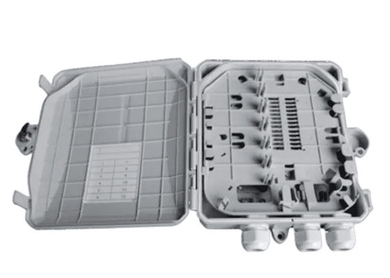 Scatola terminale a fibra ottica 12Cores dell'interno/SC/LC/ST/FC all'aperto grigio chiaro