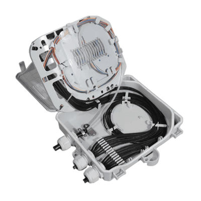 Scatola terminale a fibra ottica 12Cores dell'interno/SC/LC/ST/FC all'aperto grigio chiaro