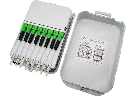 16Core scatola di distribuzione del separatore FTTH UPC/supporto parete dell'APC grigio chiaro