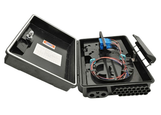 supporto a fibra ottica della parete di recinzione 24Port/supporto APC/UPC FTTB di Palo