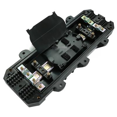 Tipo in-linea il centro unito IP68 96 di giunzione di recinzione a fibra ottica della scatola