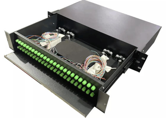 scorrevole semplice leggero a fibra ottica di Fc del quadro d'interconnessione del porto 2U 48 verso l'esterno ODF