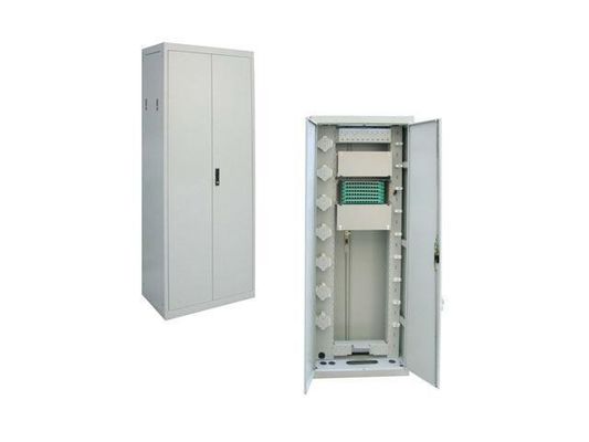 Il centro grigio 72 strutture di distribuzione ottiche Sc/di FC dello scaffale 19 del quadro d'interconnessione di ODF