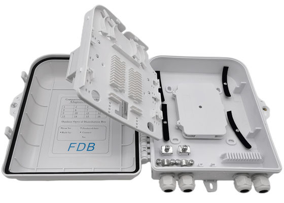 Supporto a fibra ottica bianco del muro di separazione dello SpA di LC 1x16 del contenitore di separatore