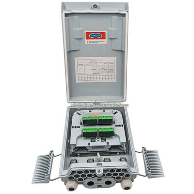 Separatore grigio chiaro dello SpA 1x8 del contenitore a fibra ottica di separatore millimetro/di MP