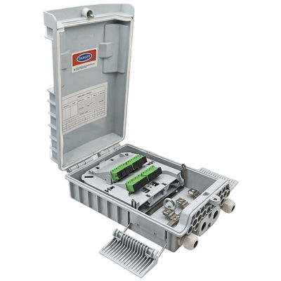 Separatore grigio chiaro dello SpA 1x8 del contenitore a fibra ottica di separatore millimetro/di MP