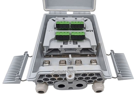 Separatore grigio chiaro dello SpA 1x8 del contenitore a fibra ottica di separatore millimetro/di MP