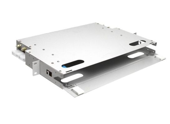 12 contenitore 19" di supporto di scaffale del quadro d'interconnessione del centro ODF FC 1U fibra ottica