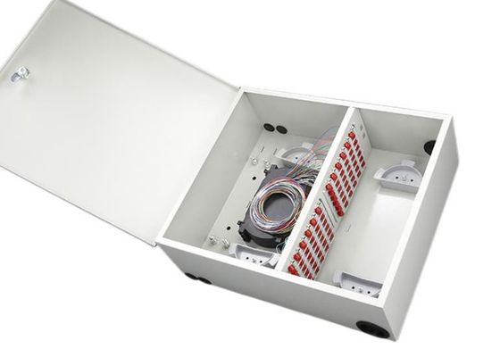 Porta del porto della scatola di distribuzione di recinzione della fibra del supporto della parete di ODF FC 72F 72 singola