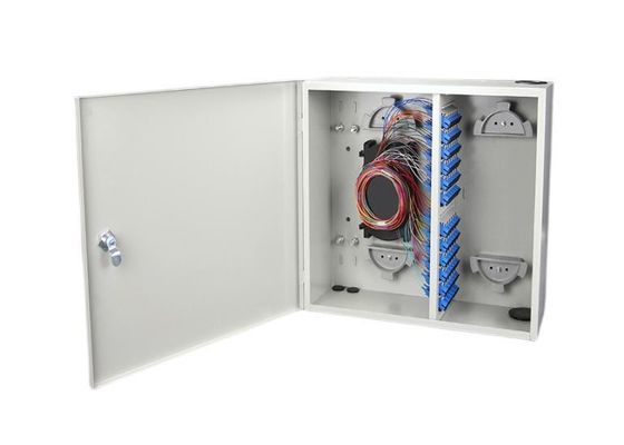 Porta del porto della scatola di distribuzione di recinzione della fibra del supporto della parete di ODF FC 72F 72 singola