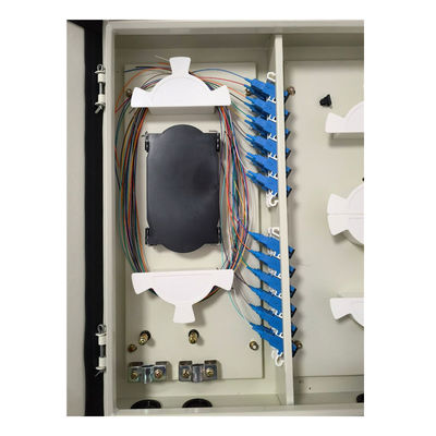 Pannello per montaggio a parete 48 porte Protezione IP68 Capacità massima 144 fibre Colore nero