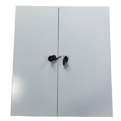 Montaggio a parete 72 Fibra di distribuzione ottica Quadro metallico doppia porta doppia serratura