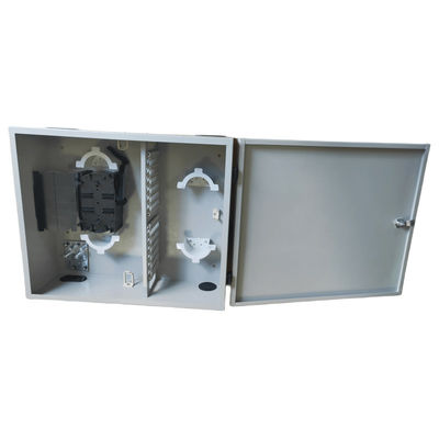 Personalizzazione 72Port 144Core SC/LC/FC/ST 1-door Wall Mount Fiber Enclosure Metal ODF