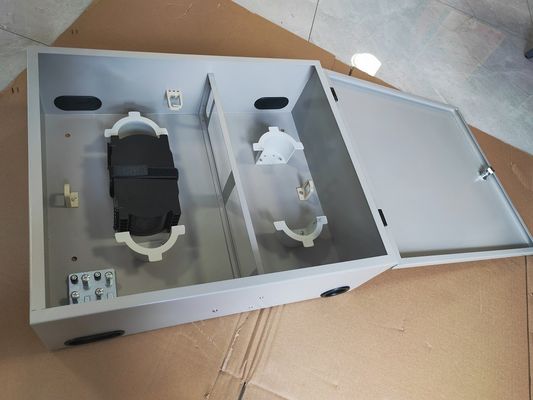 72 Port Single Door Wall Mount Fiber Enclosure 72fibers (SC/SX) Grigio / su misura