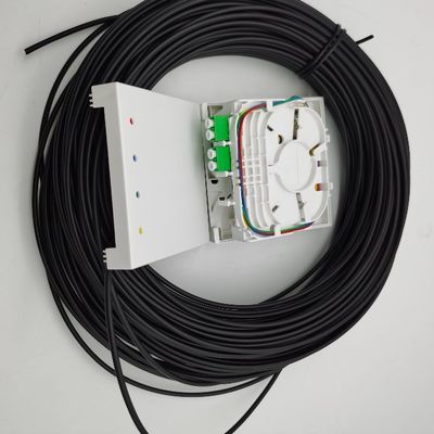 LC/APC Pre-connessionato Fibra di terminazione Box 4 Fibra 10-100M Wall Outlet Box 4fo