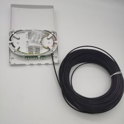 6Core LC/APC Pre-Connectorized Box di distribuzione ottica 6Fibri Outlet di parete PTO Box