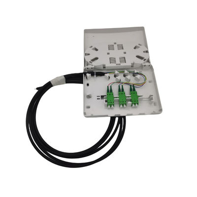 6 porte kit di scatola di terminazione di fibra compatta a seconda dell'uscita della parete scelta
