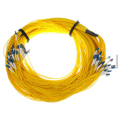 SM 9/125 G652D (OS2) LSZH 12 Fibre LC/UPC-LC/UPC Cavi di ripartizione in fibra ottica 1M