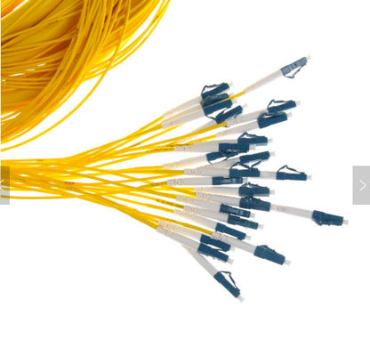 SM 9/125 G652D (OS2) LSZH 12 Fibre LC/UPC-LC/UPC Cavi di ripartizione in fibra ottica 1M